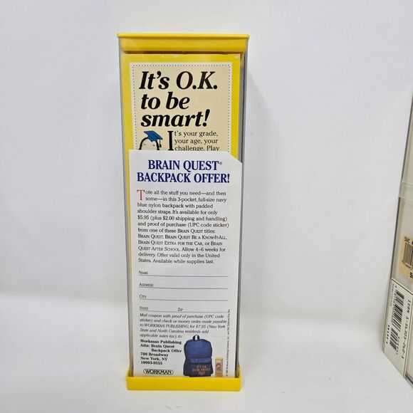 Brain Quest Quiz Flash Cards Lot of 3 2nd Grade 3rd Grade Ages 7 to 9 Unused - Picture 5 of 16